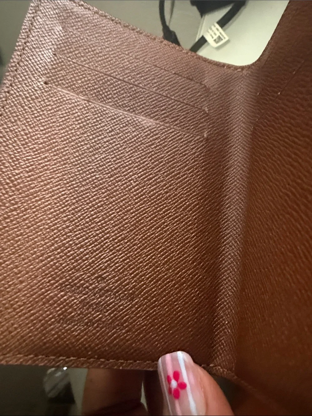 100% Authentic Louis Vuitton Monogram Small Wallet with Gold Hardware